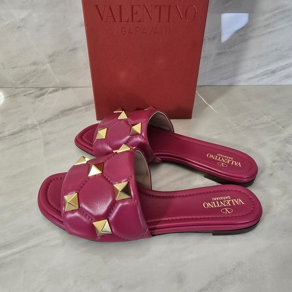 Valentino Leather Sandals - Picture 3 of 9